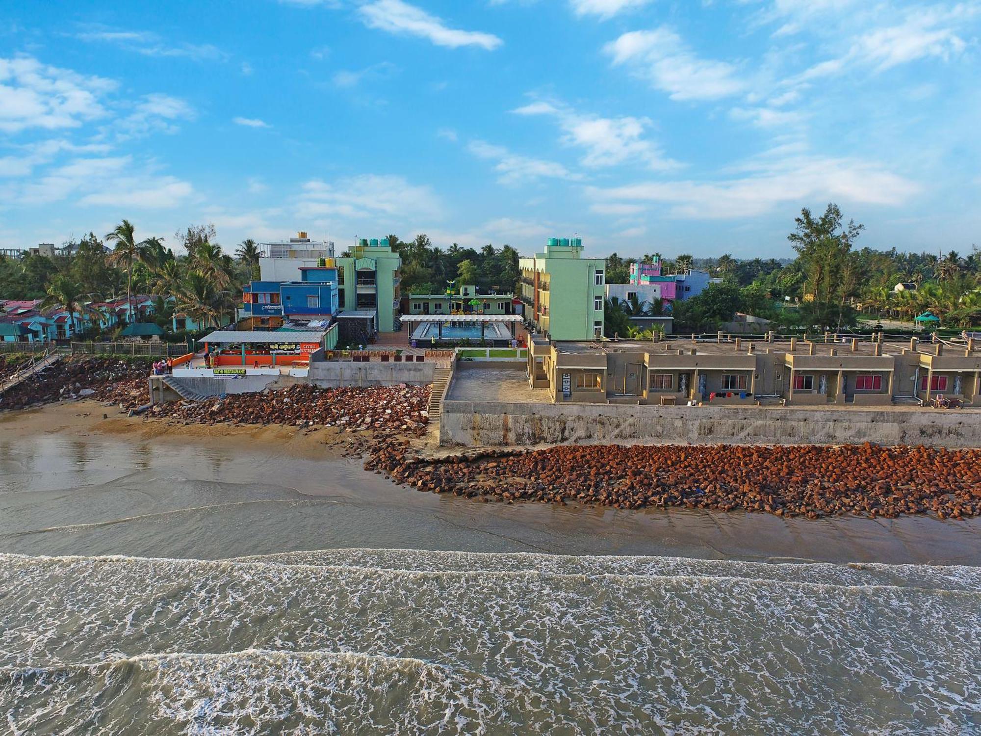 India Beach Resort !! Front Sea View !! マンダーマニ エクステリア 写真